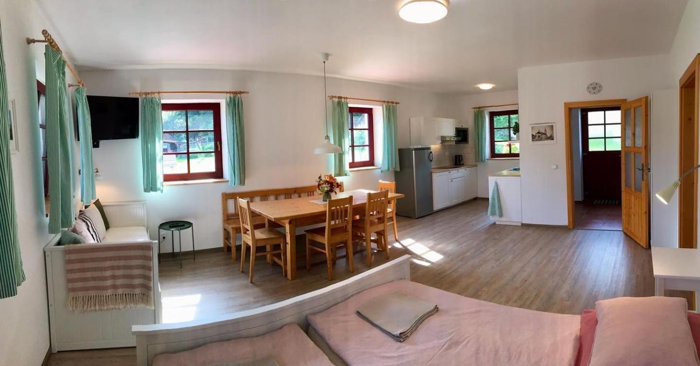 Horní Planá Ubytovani Praschlhaus מראה חיצוני תמונה